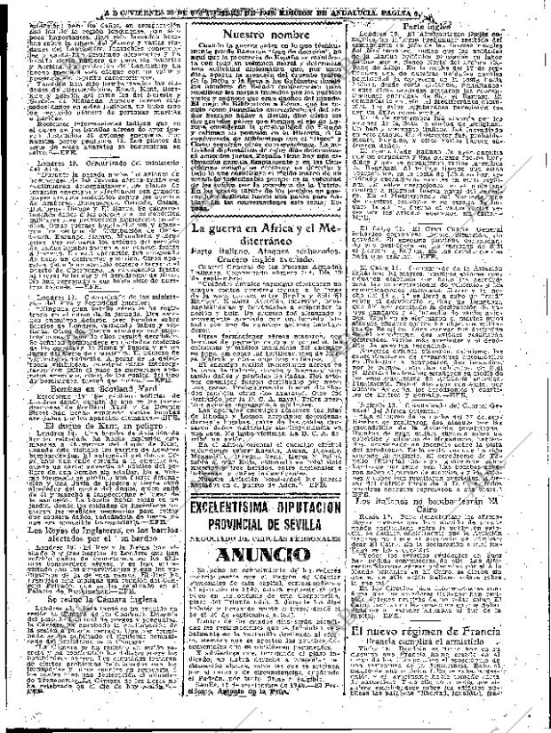 ABC SEVILLA 20-09-1940 página 5