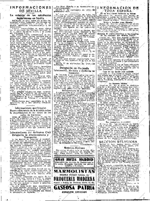 ABC SEVILLA 21-09-1940 página 2
