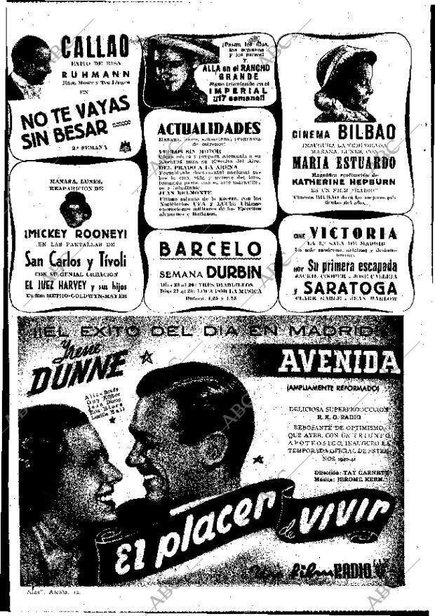 ABC MADRID 22-09-1940 página 4