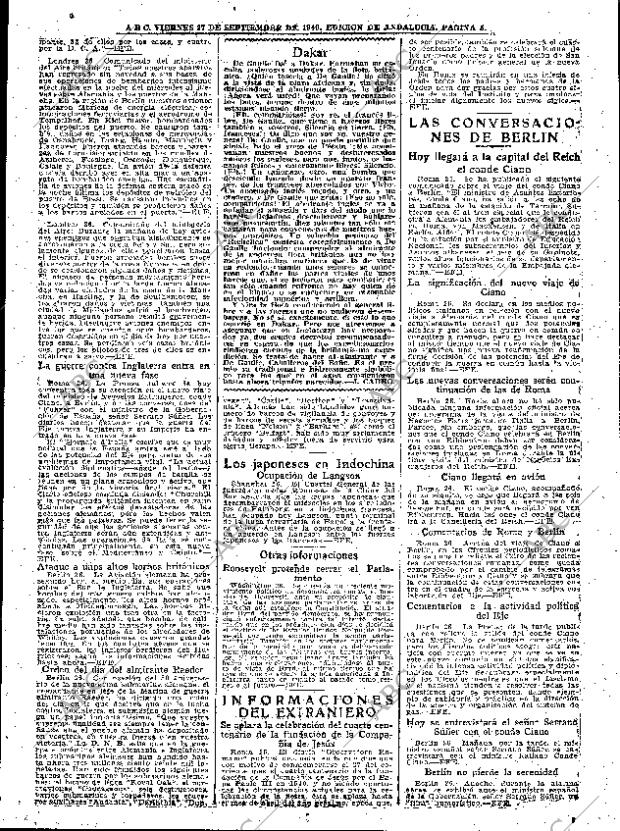 ABC SEVILLA 27-09-1940 página 5