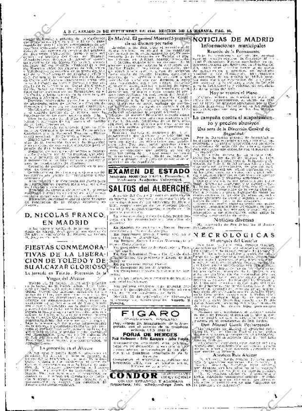 ABC MADRID 28-09-1940 página 10