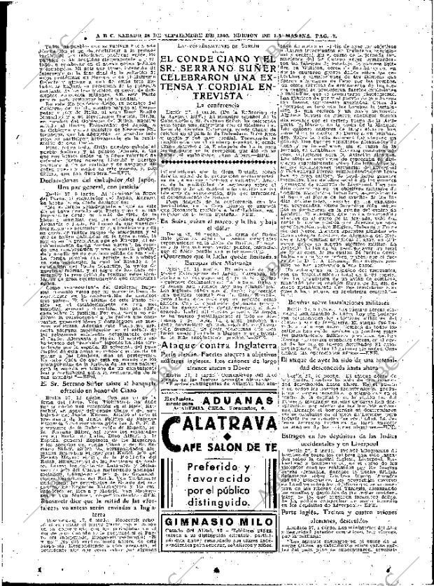 ABC MADRID 28-09-1940 página 7