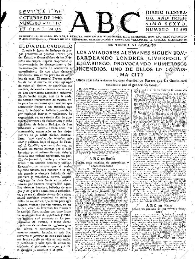 ABC SEVILLA 01-10-1940 página 3