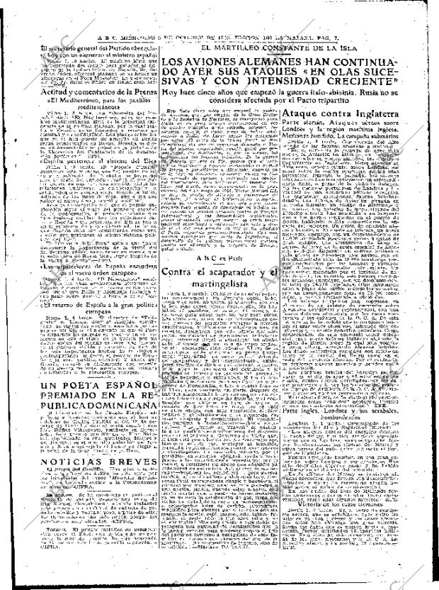 ABC MADRID 02-10-1940 página 7