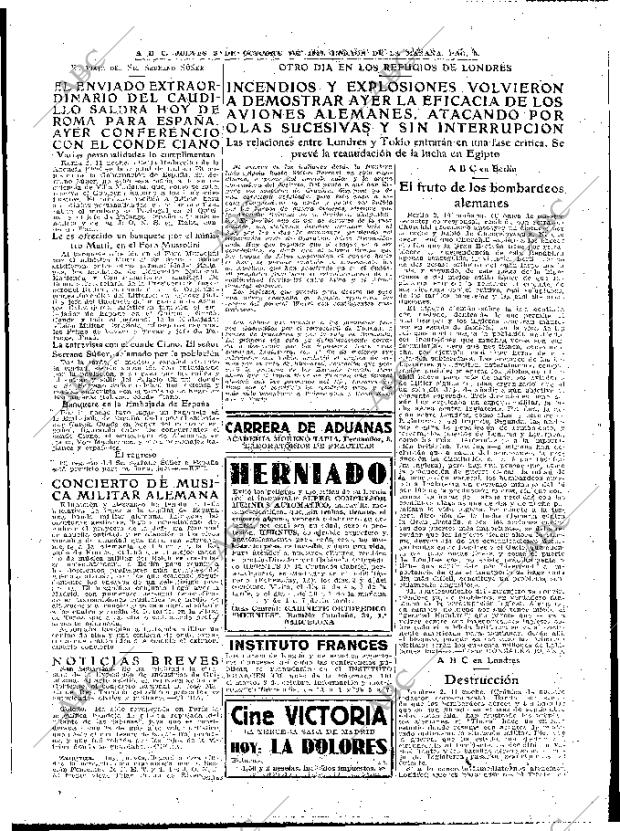 ABC MADRID 03-10-1940 página 5