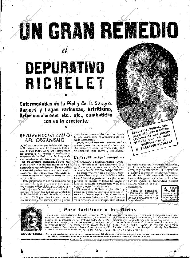 ABC MADRID 06-10-1940 página 8