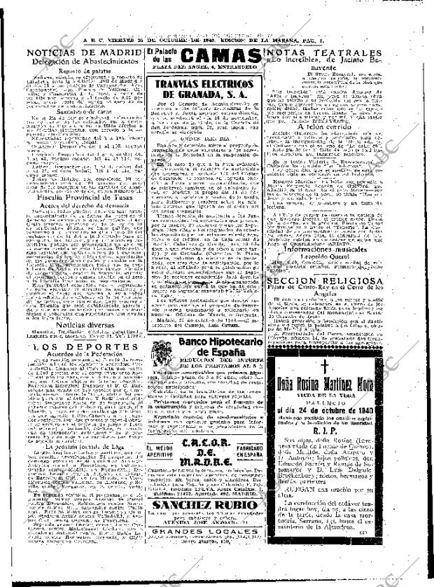 ABC MADRID 25-10-1940 página 7