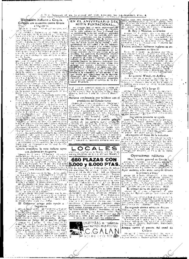 ABC MADRID 29-10-1940 página 4