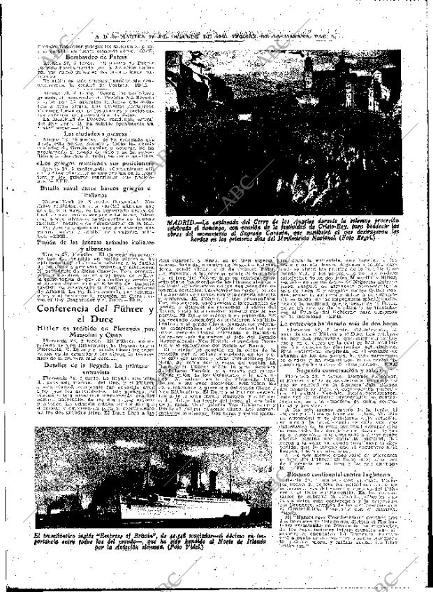 ABC MADRID 29-10-1940 página 5