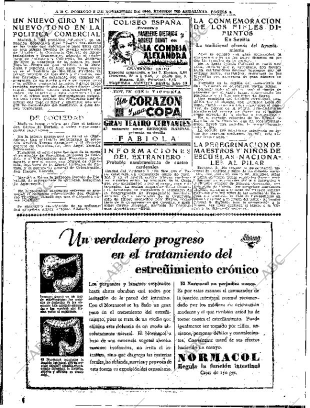 ABC SEVILLA 03-11-1940 página 4