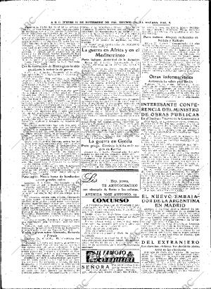 ABC MADRID 21-11-1940 página 6