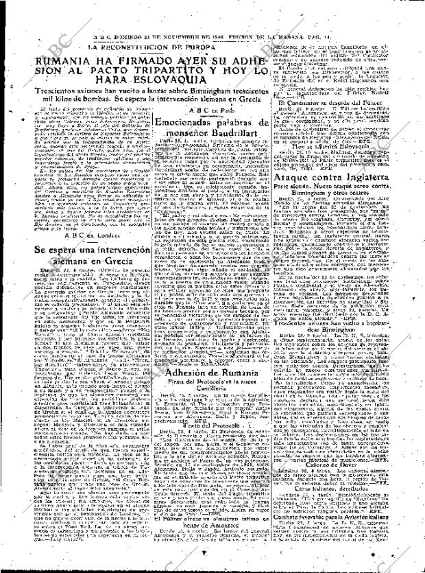 ABC MADRID 24-11-1940 página 11