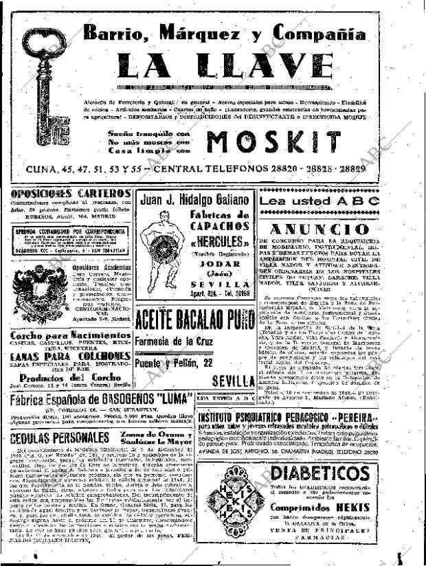 ABC SEVILLA 01-12-1940 página 15