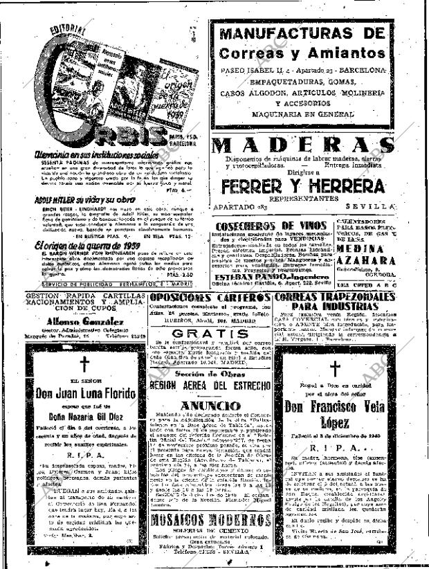 ABC SEVILLA 04-12-1940 página 2