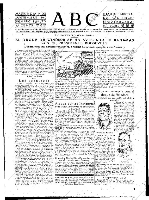 ABC MADRID 14-12-1940 página 5