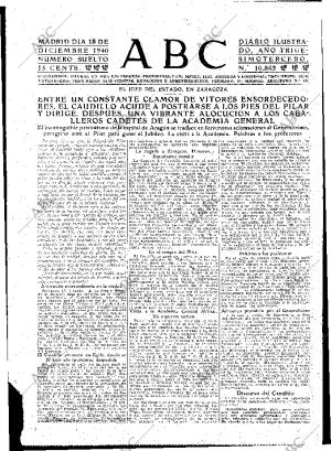 ABC MADRID 18-12-1940 página 3