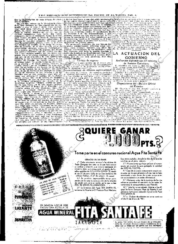 ABC MADRID 18-12-1940 página 4
