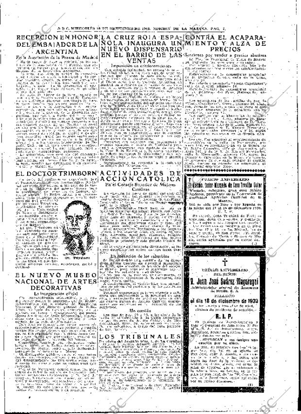 ABC MADRID 18-12-1940 página 7