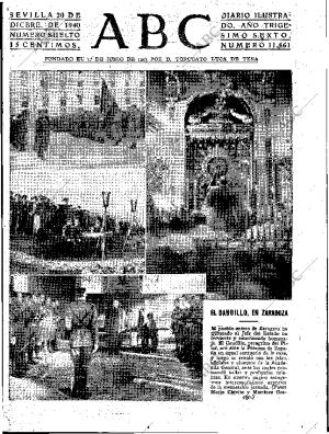 ABC SEVILLA 20-12-1940 página 1