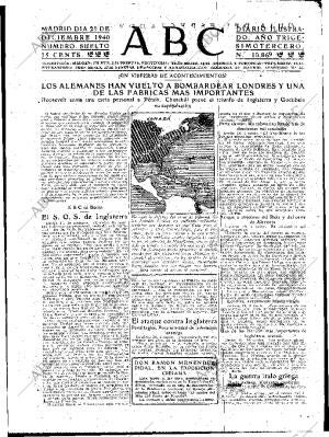 ABC MADRID 21-12-1940 página 3