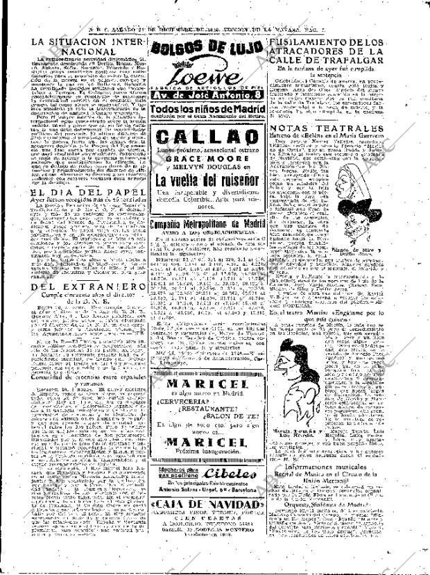 ABC MADRID 21-12-1940 página 7