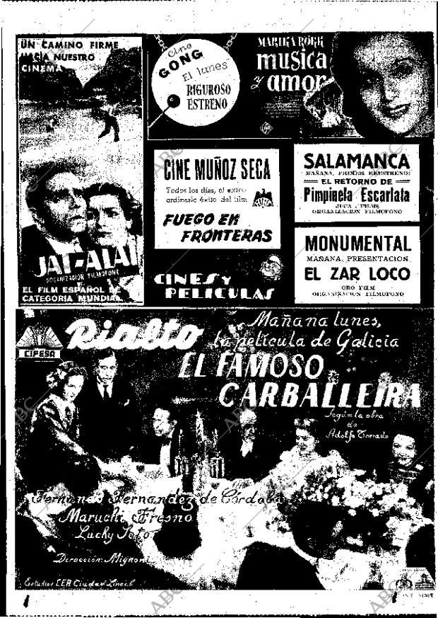 ABC MADRID 22-12-1940 página 2