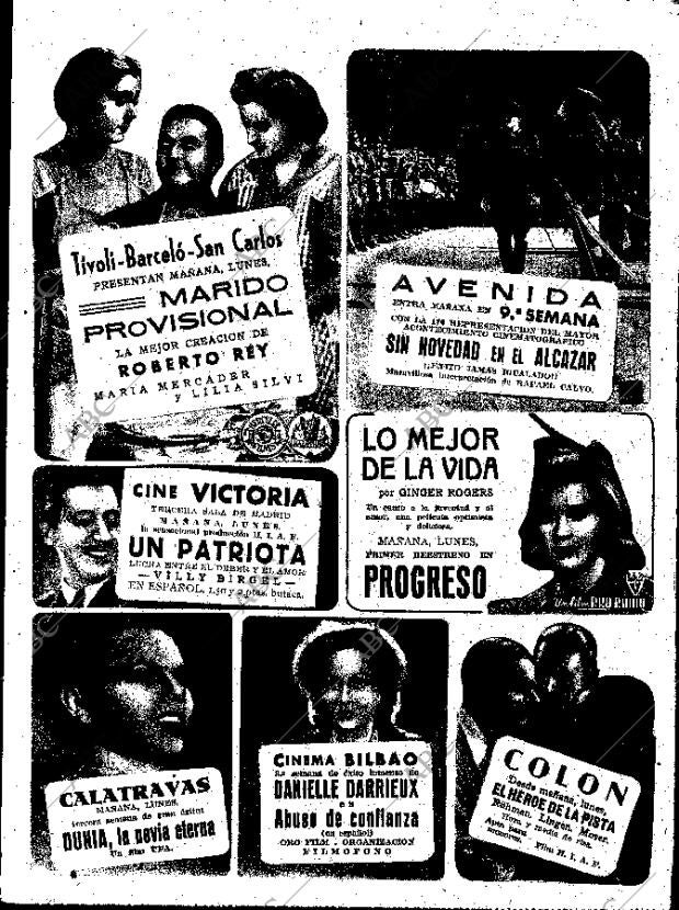 ABC MADRID 22-12-1940 página 5
