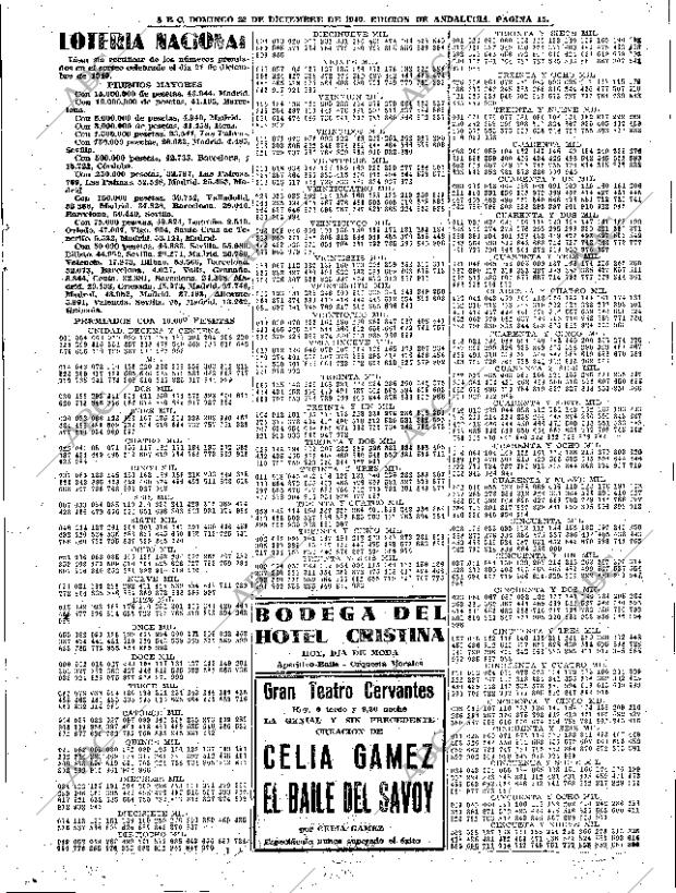 ABC SEVILLA 22-12-1940 página 15