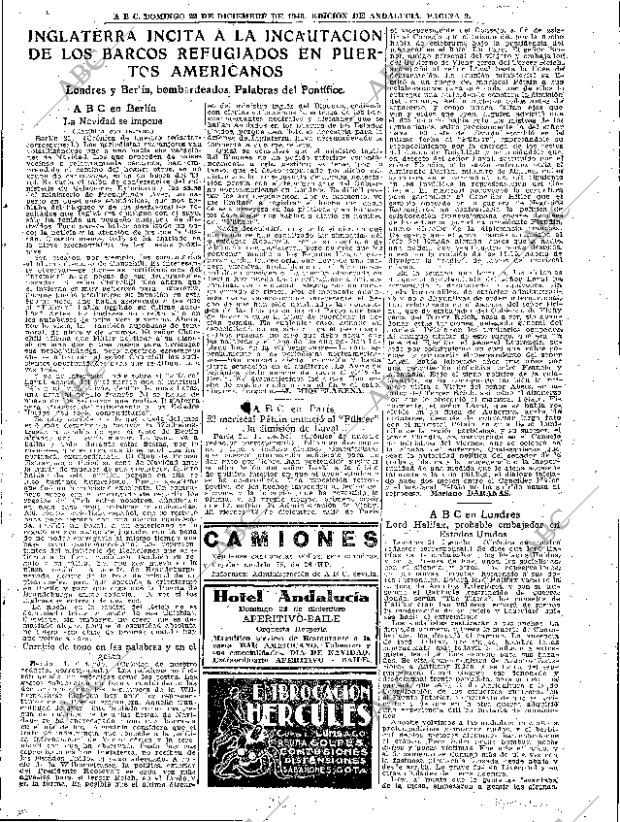 ABC SEVILLA 22-12-1940 página 9