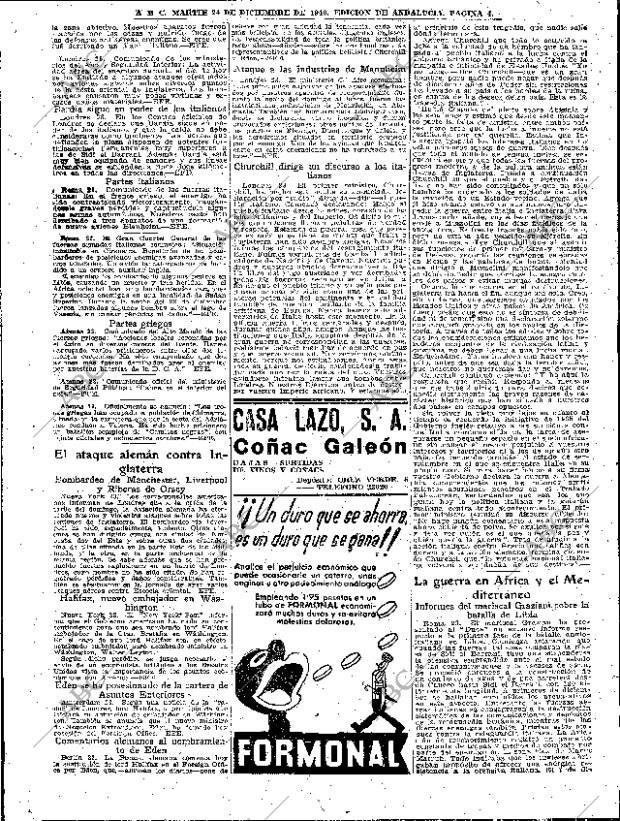 ABC SEVILLA 24-12-1940 página 4