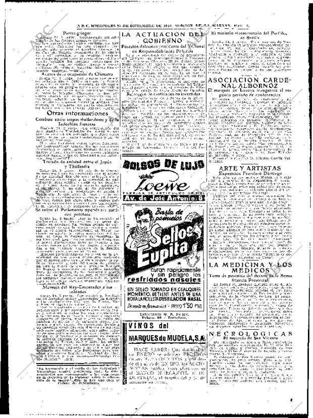 ABC MADRID 25-12-1940 página 6