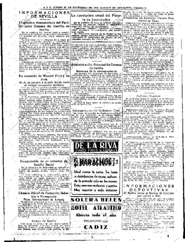 ABC SEVILLA 26-12-1940 página 9