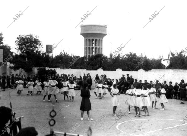 Inauguración del campo de Deportes del Seu en Chamartín