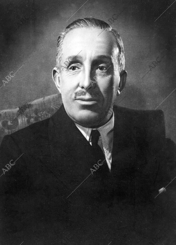 Alfonso Xiii dos Meses antes de su muerte en Roma el 28 de febrero de 1941