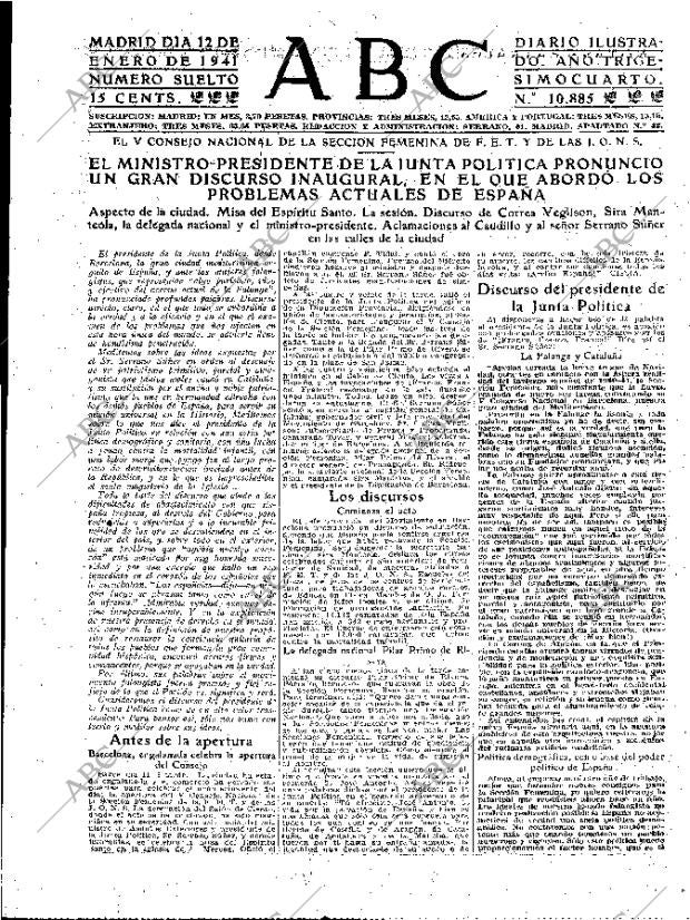 ABC MADRID 12-01-1941 página 3