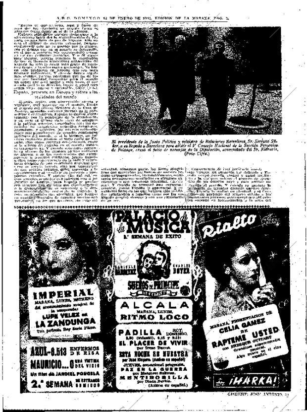 ABC MADRID 12-01-1941 página 5