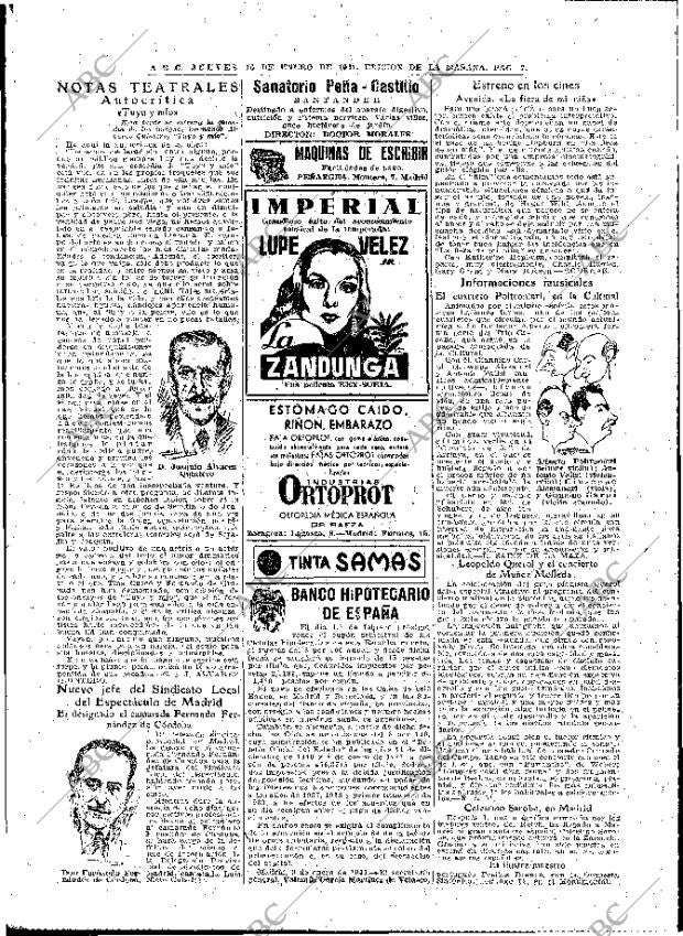 ABC MADRID 16-01-1941 página 7