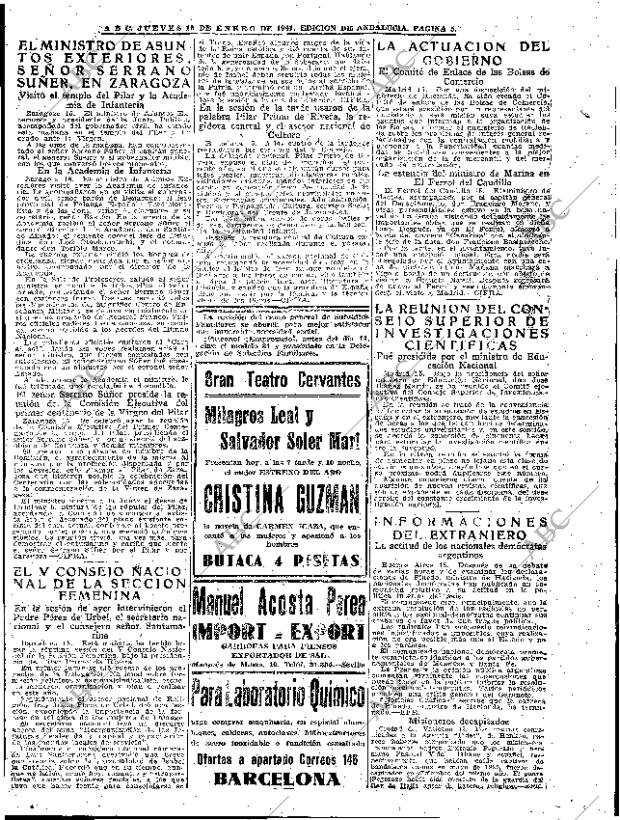 ABC SEVILLA 16-01-1941 página 5
