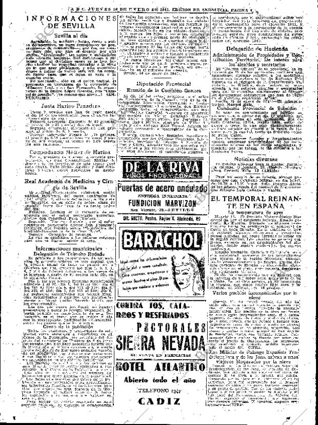 ABC SEVILLA 16-01-1941 página 7
