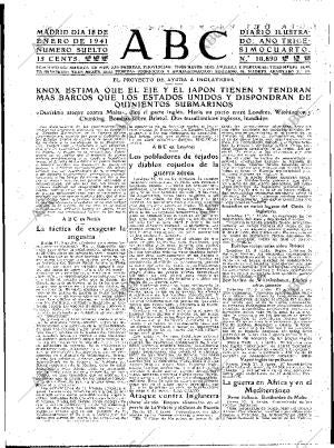 ABC MADRID 18-01-1941 página 3