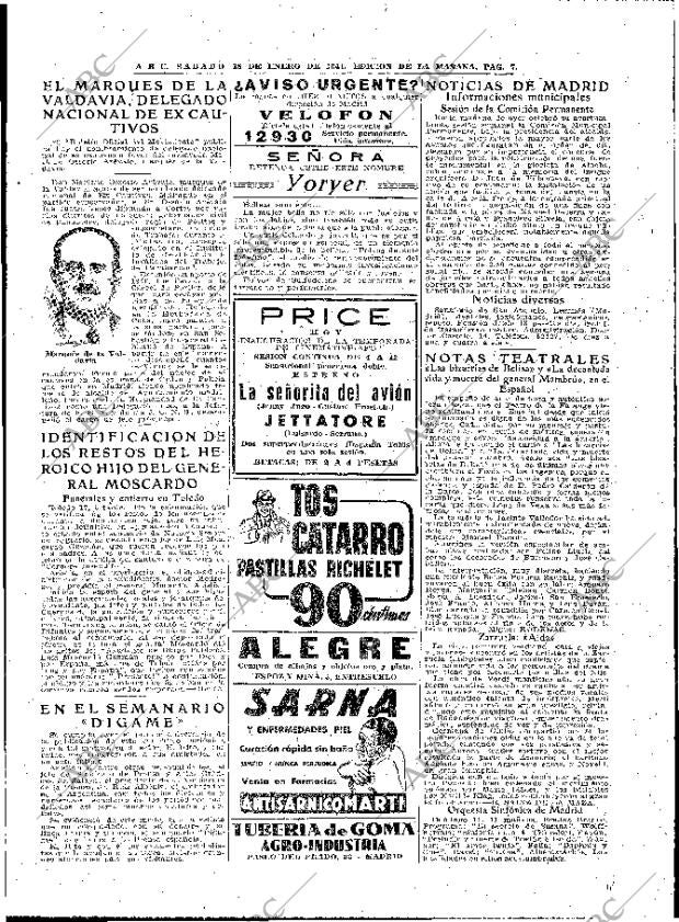 ABC MADRID 18-01-1941 página 7