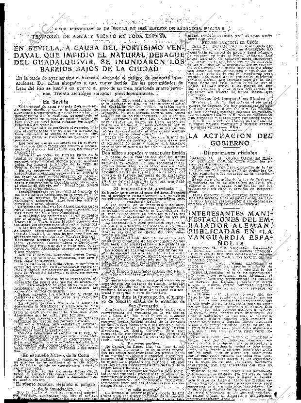 ABC SEVILLA 22-01-1941 página 5