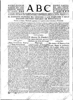 ABC MADRID 24-01-1941 página 3