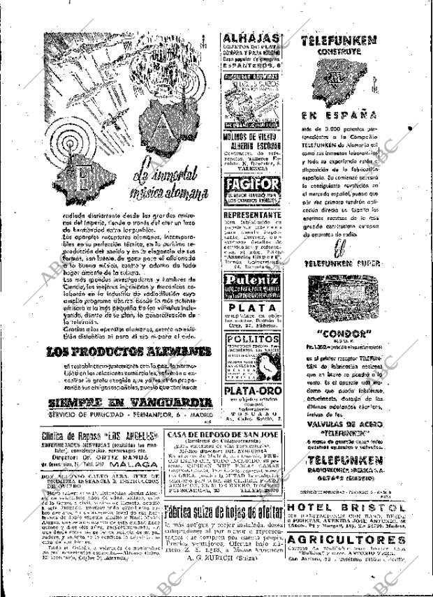 ABC MADRID 24-01-1941 página 8