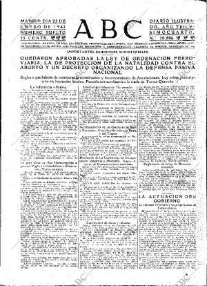 ABC MADRID 25-01-1941 página 3