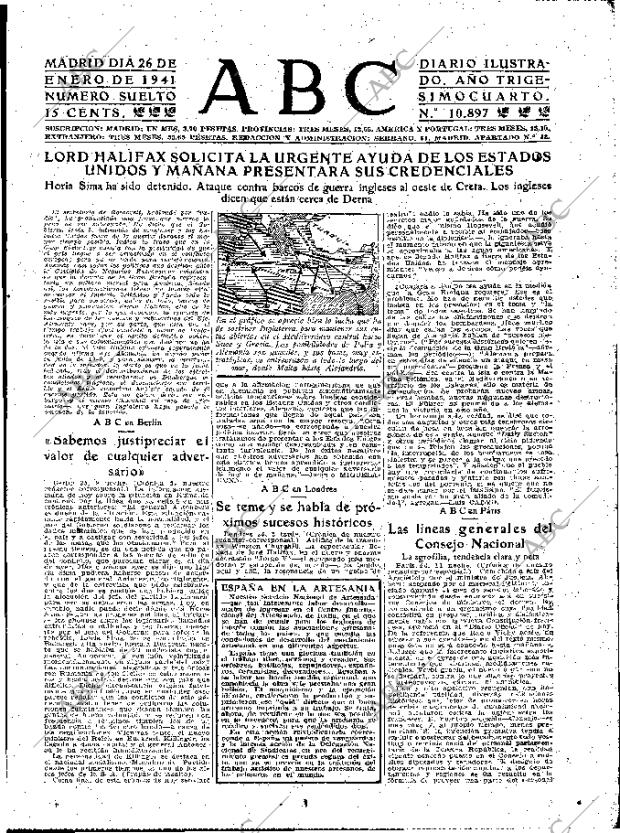 ABC MADRID 26-01-1941 página 7