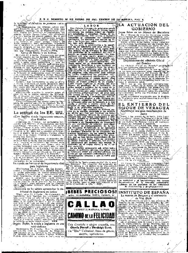 ABC MADRID 26-01-1941 página 9