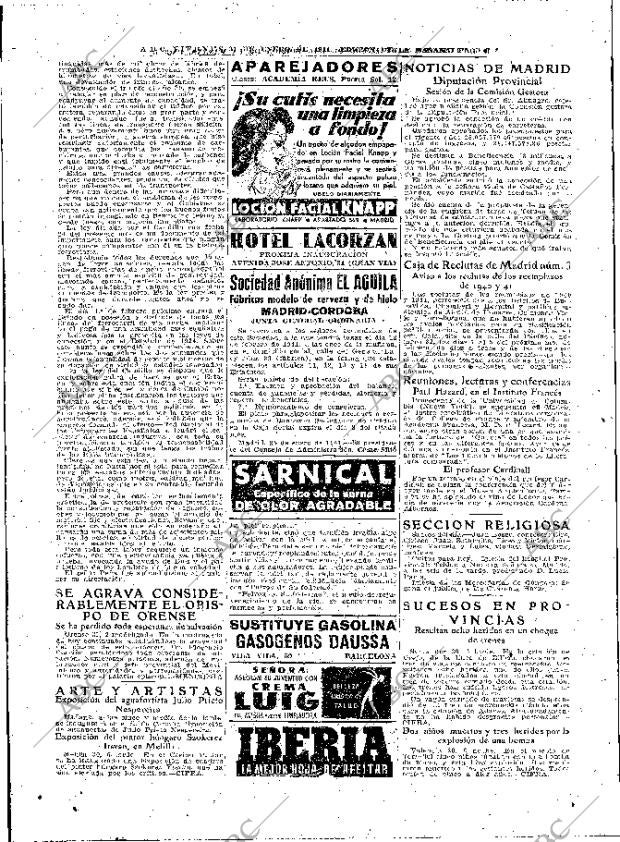 ABC MADRID 31-01-1941 página 6