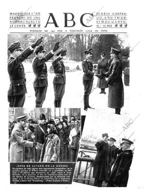 ABC MADRID 01-02-1941 página 1