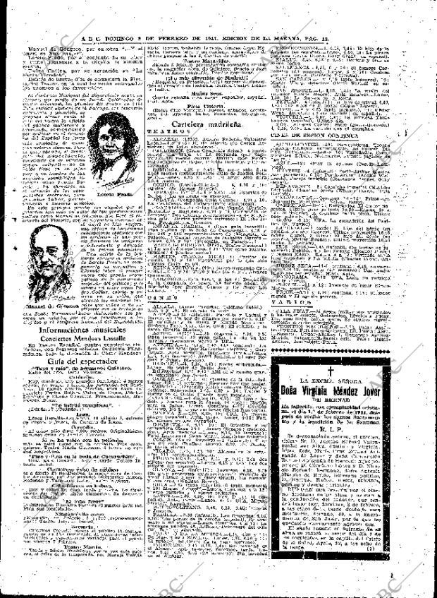 ABC MADRID 02-02-1941 página 13